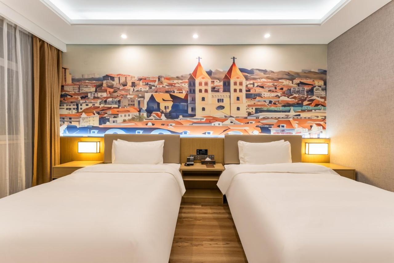 Joy Fall Hotel Jiaozhou Экстерьер фото